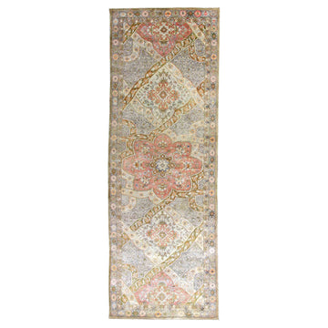 Transitional Silk Grey Handknotted Rug