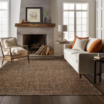 Azura Hand Woven Rug - Chocolate