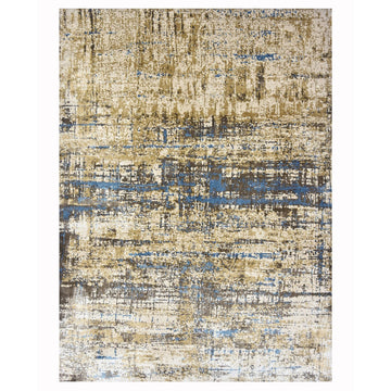 Milano Modern Light Blue Power Loom Rug