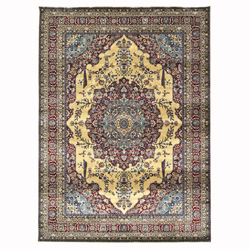 Mogul Modern Beige Power Loom Rug