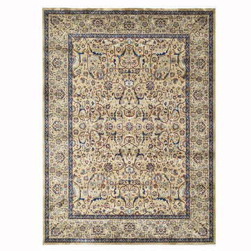 Mogul Modern Camel Power Loom Rug