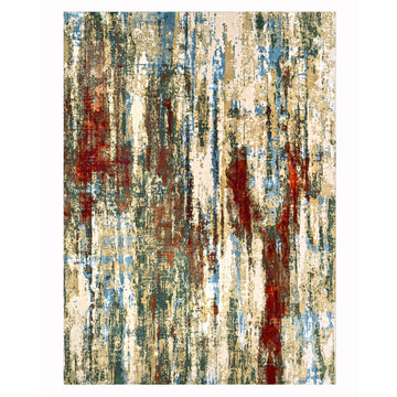 Milano Modern Rust Power Loom Rug