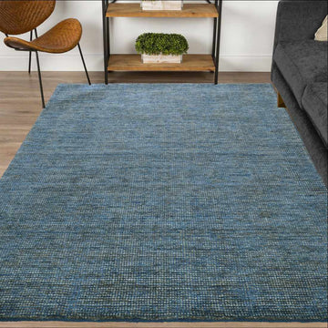 Element Hand Loom Rug - Denim