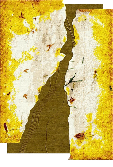 Petals In the Breeze Hand Tufted Rug