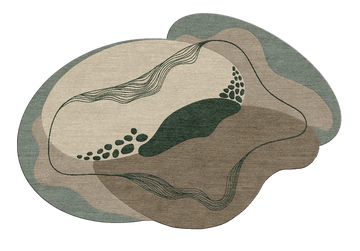 Curvature Pluse Hand Tufted Rug