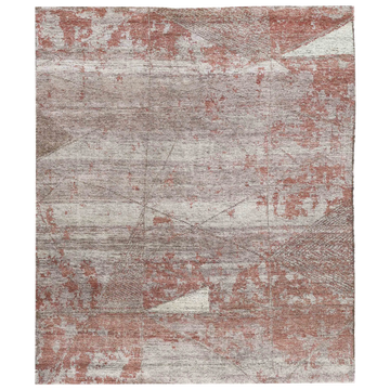 Transitional Wool Grey Handknotted Rug