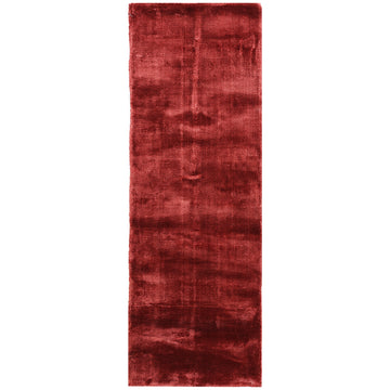 Modern Wool Red Handknotted Rug