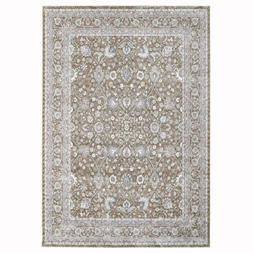 Pastel Modern Olive Power Loom Rug
