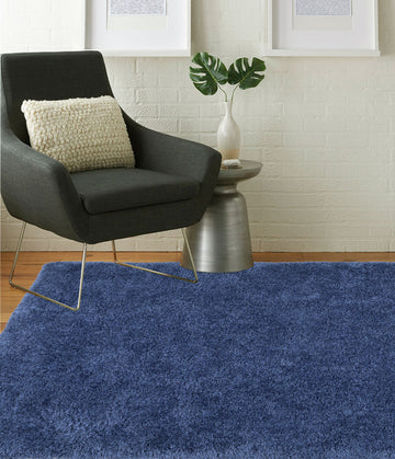 Echo Hand Tufted Rug - Denim