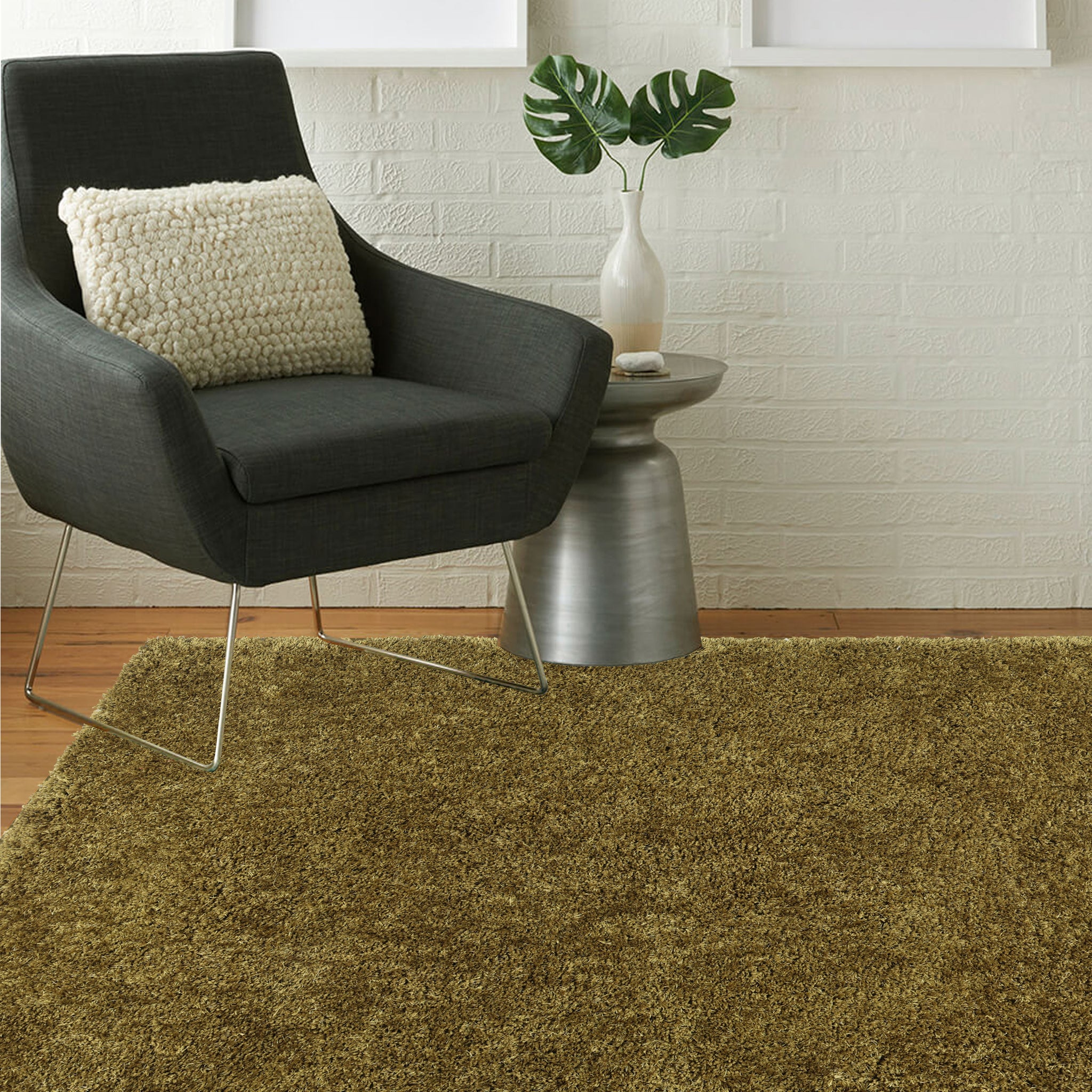 Echo Hand Tufted Rug - Olive