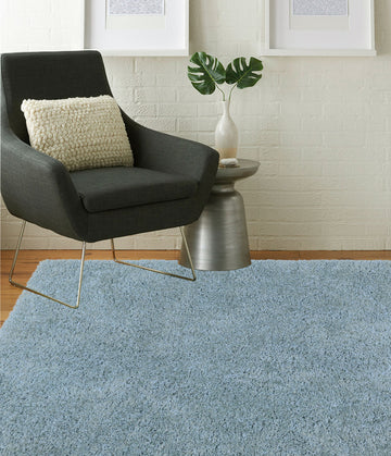 Echo Hand Tufted Rug - Light Blue