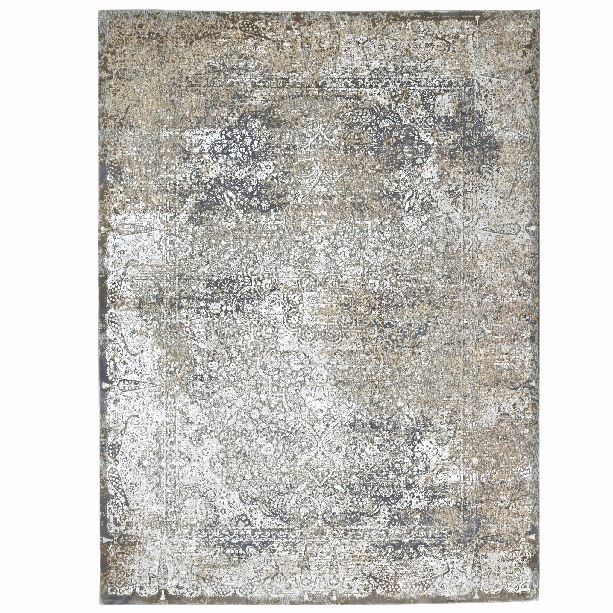 Sintra Modern Silver Power Loom Rug