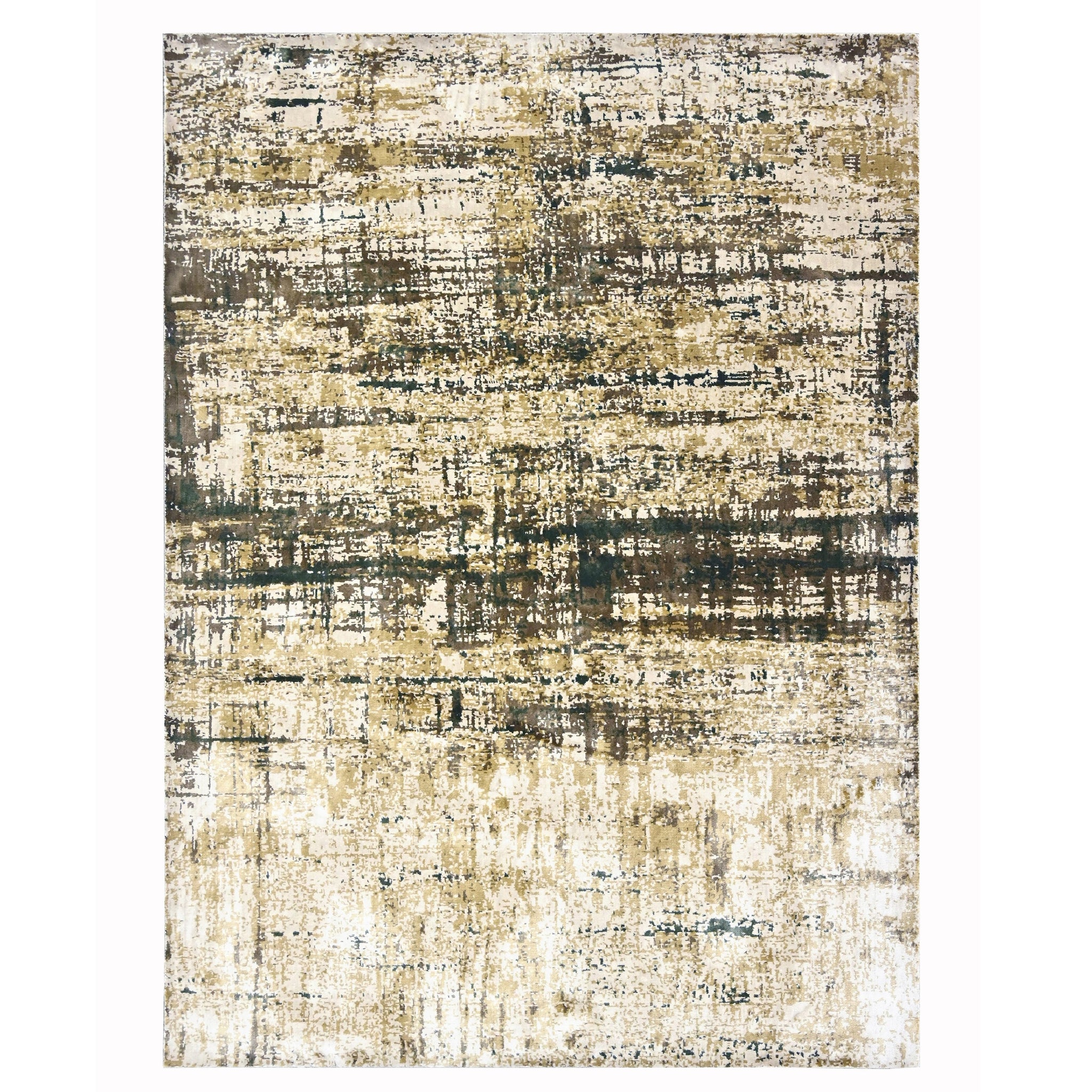 Milano Modern Green Power Loom Rug