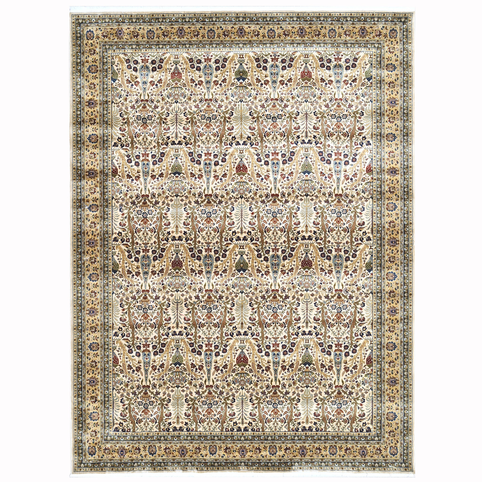 Mogul Modern Beige Power Loom Rug