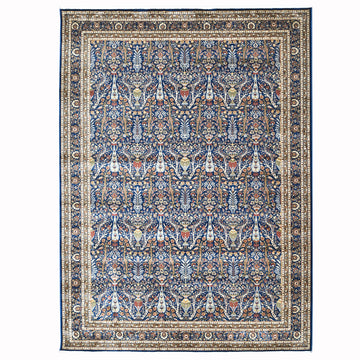Mogul Modern Navy Power Loom Rug