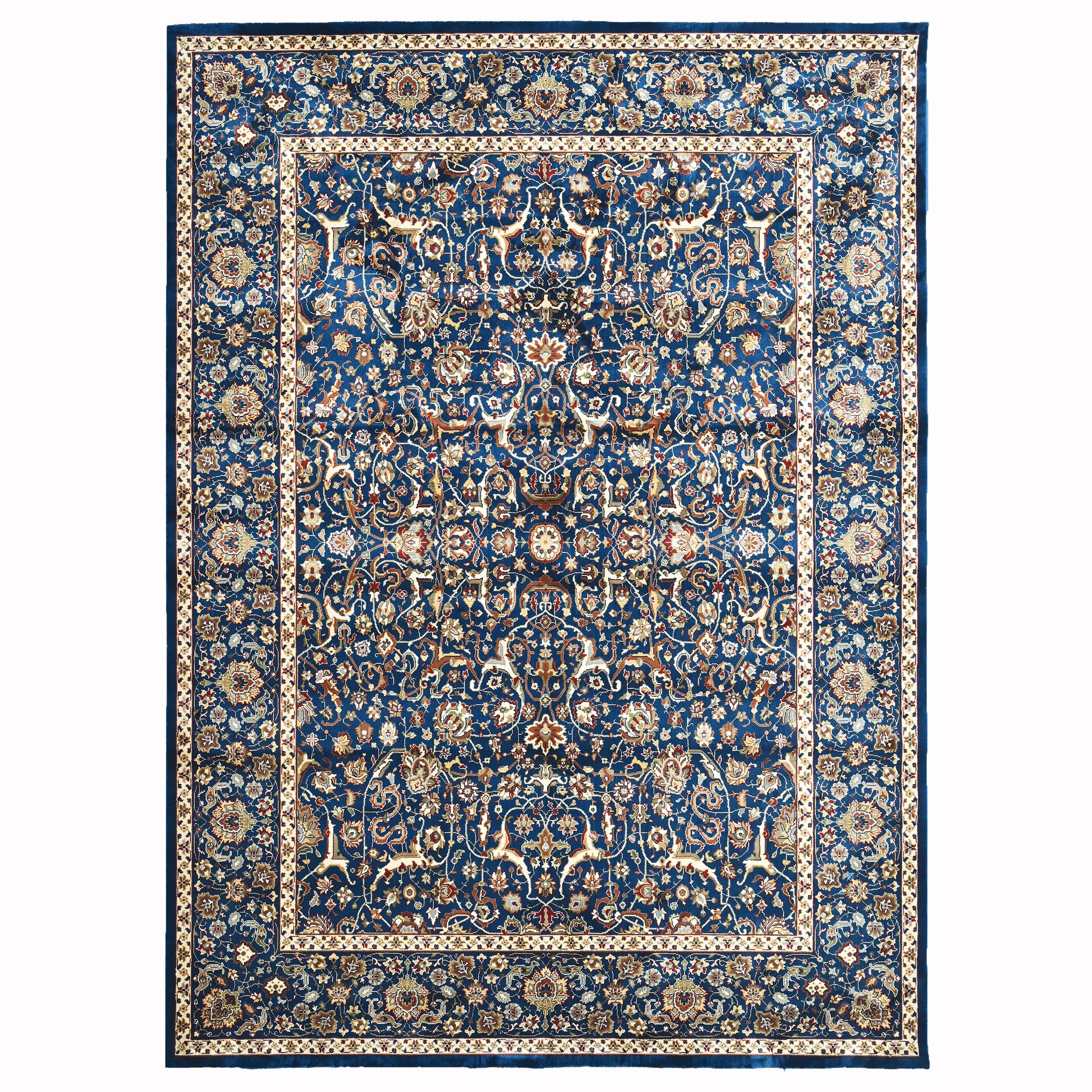 Mogul Modern Navy Power Loom Rug
