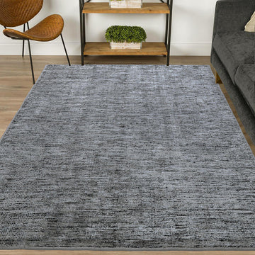 Ambient Handloom Rug - Ebony