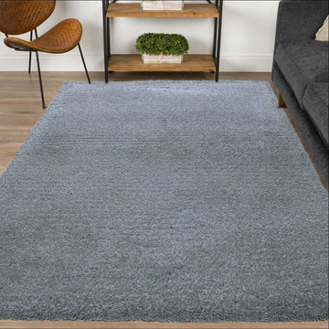 Daisy Table Tufted  Rug -  Grey