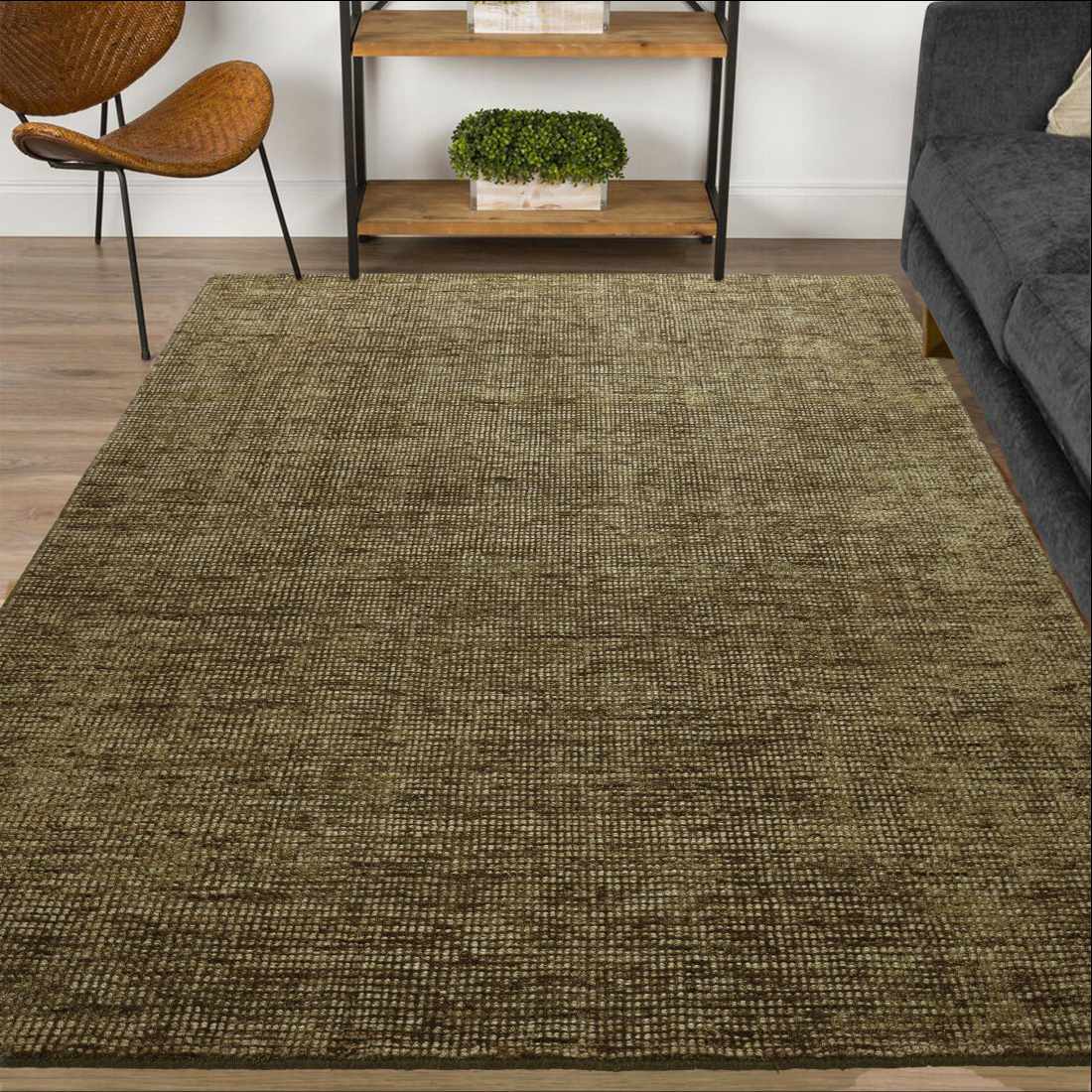 Element Hand Loom Rug - Fern