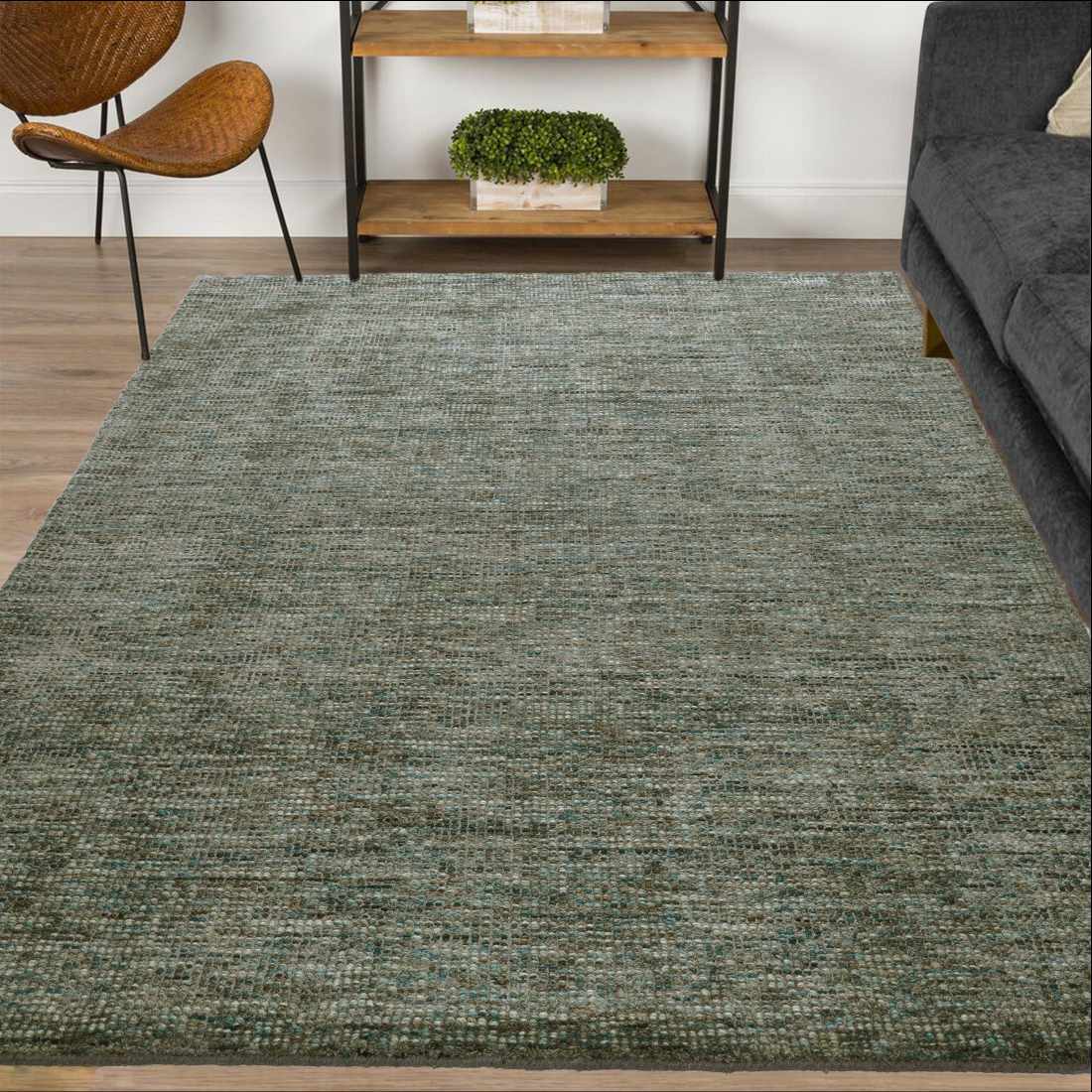 Element Hand Loom Rug - Silver