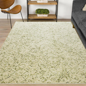 Eternity Hand Tufted  Rug - Lime