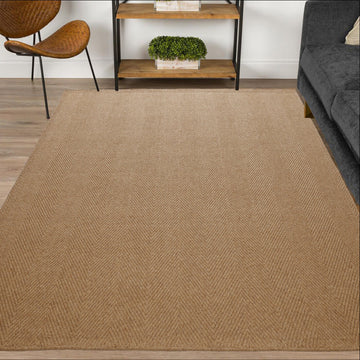 Mood 200 Hand Woven Wool & Jute Rug - Ecru