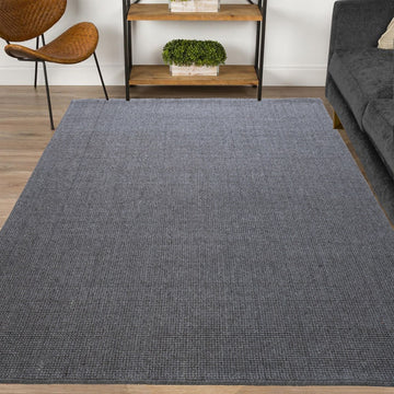 Mood 300 Hand Woven Wool & Jute Rug - Ash