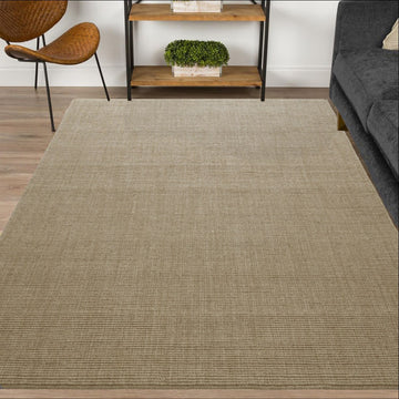 Mood 300 Hand Woven Wool & Jute Rug - Oatmeal