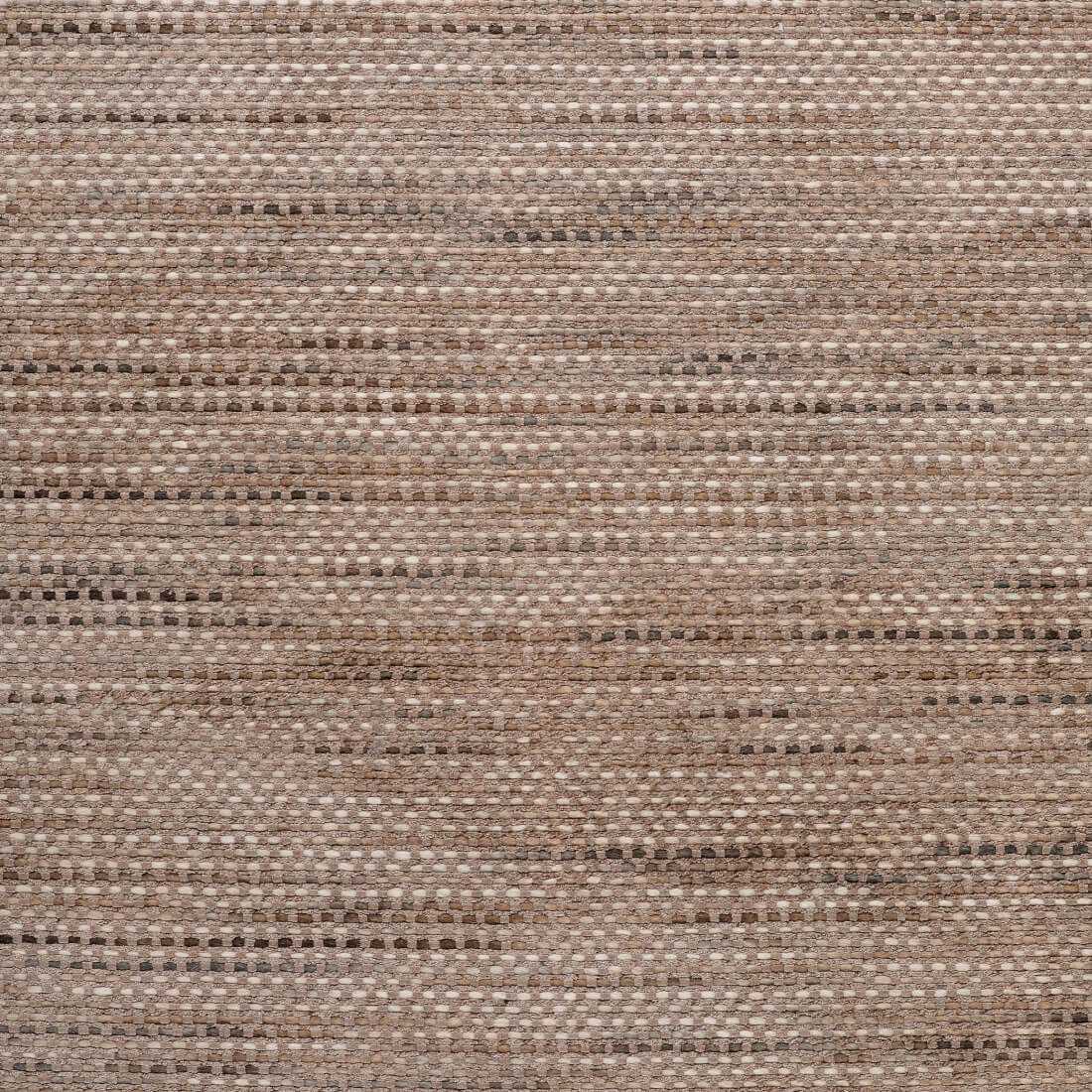 Noir Hand Woven Wool & Viscose Rug - Chocolate